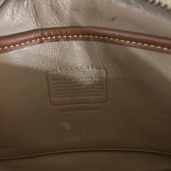 COACH Signature Jacquard Camera Bag Quilted Crossbody C5275 - Picture 12 of 12